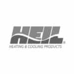 Heil - Heating & Cooling Product with a wave like line through Heil